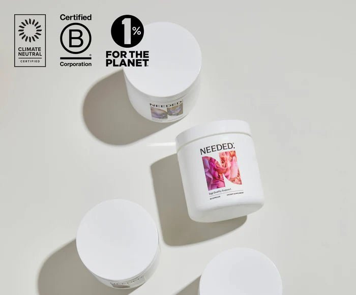 Needed Egg Quality Support - 60 caps - Wholistic Nutrition - Wellness Supplements - Needed