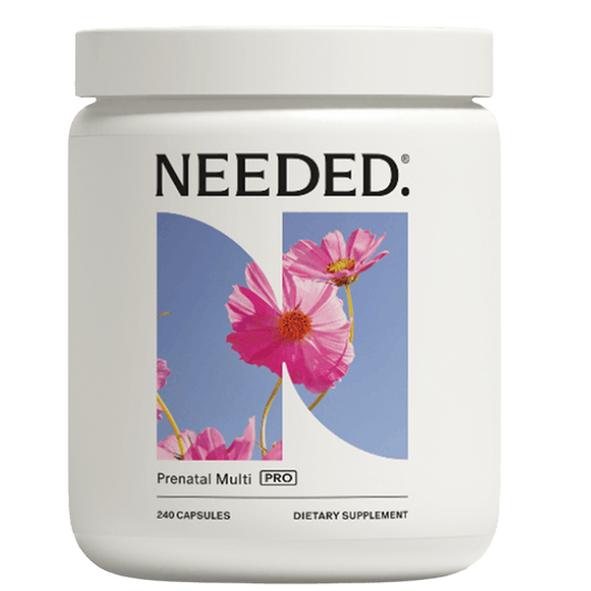 Needed Prenatal Multi Pro - 240 Caps - Wholistic Nutrition-Wellness Supplements-Needed
