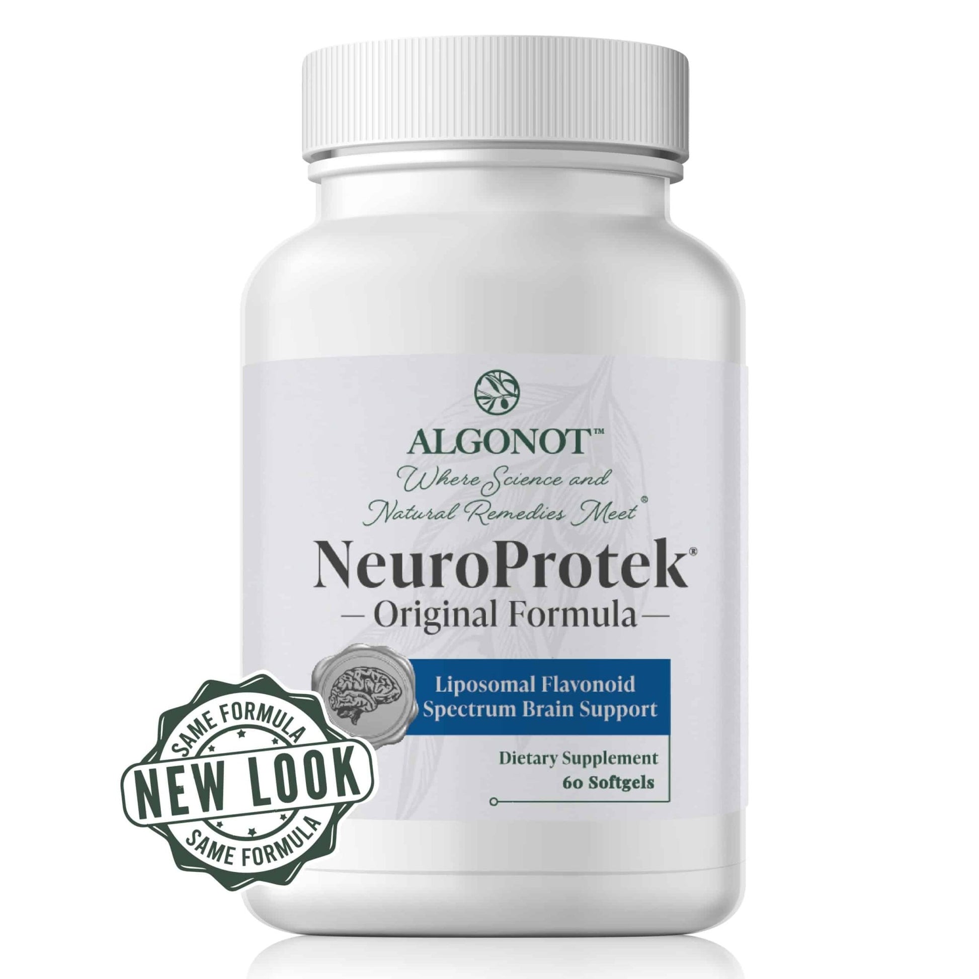 NeuroProtek (60 capsules) - Wholistic Nutrition - Wellness Supplements - Algonot