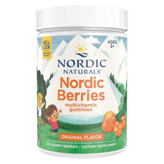 Nordic Naturals Nordic Berries Multivitamin Gummies Orange Lemon - 200 ct - Wholistic Nutrition - Fullscript