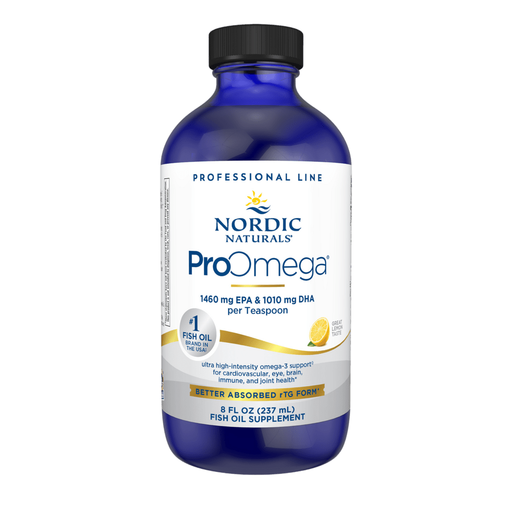 Nordic Naturals ProOmega Lemon Liquid (237 mL) - Wholistic Nutrition - Wholistic Nutrition
