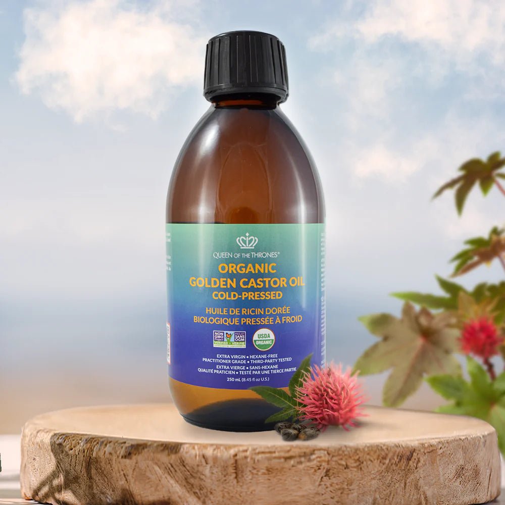 Organic Castor Oil - Wholistic Nutrition - Hair, Skin & Body Care - Queen of the Thrones