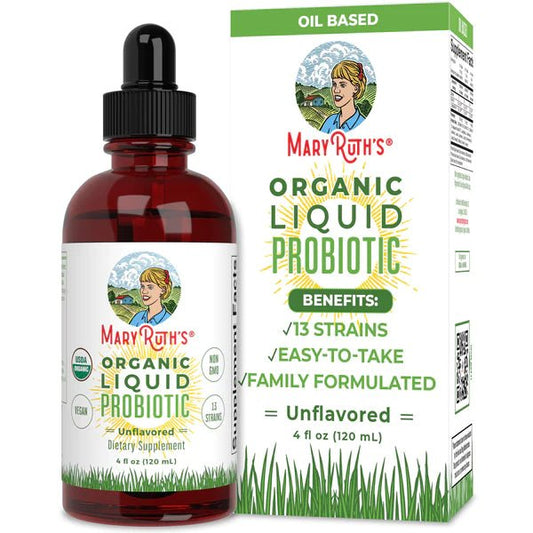 Organic Liquid Probiotic - Wholistic Nutrition - Wellness Supplements - Mary Ruth