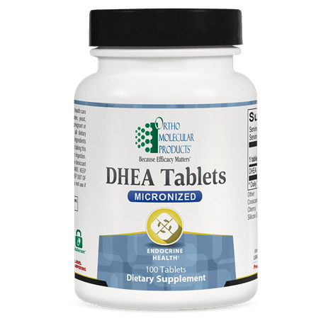 Ortho Molecular DHEA 5mg 100 tablets - Wholistic Nutrition - Default - Ortho Molecular