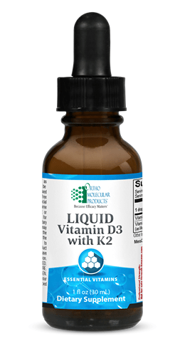 Ortho Molecular Liquid Vitamin D3 + K2 - 1 oz. - Wholistic Nutrition - Default - Ortho Molecular
