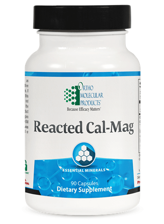 Ortho Molecular Reacted Cal - Mag 90 Ct. - Wholistic Nutrition - Default - Ortho Molecular