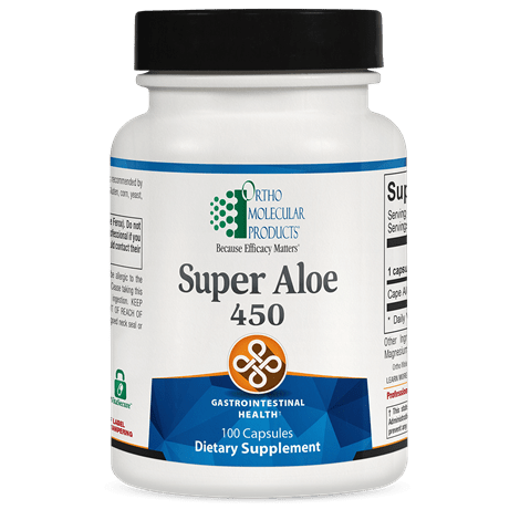 Ortho Molecular Super Aloe 450 - 100 caps - Wholistic Nutrition - Default - Ortho Molecular