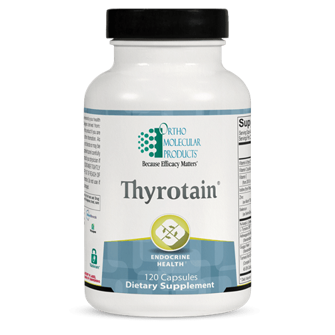 Ortho Molecular Thyrotain - 120 caps - Wholistic Nutrition - Default - Ortho Molecular