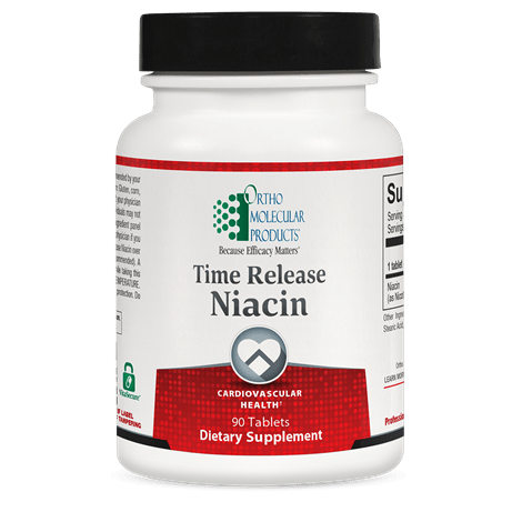 Ortho Molecular Time Release Niacin - 90 caps - Wholistic Nutrition - Default - Ortho Molecular