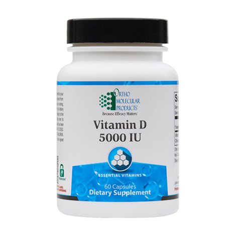 Ortho Molecular Vitamin D 5,000 IU - 60 caps - Wholistic Nutrition - Default - Ortho Molecular