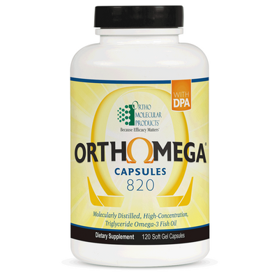 Ortho Molecular Orthomega 820 - 120 caps