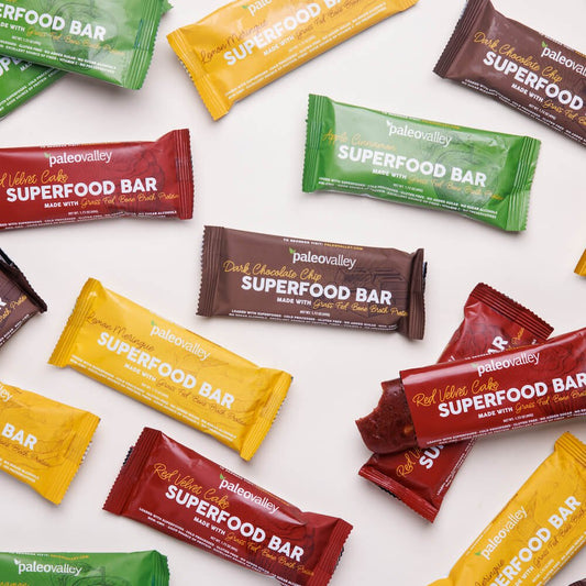 Paleovalley Superfood Bar (Box of 12 bars) - Wholistic Nutrition - Snacks - Paleovalley