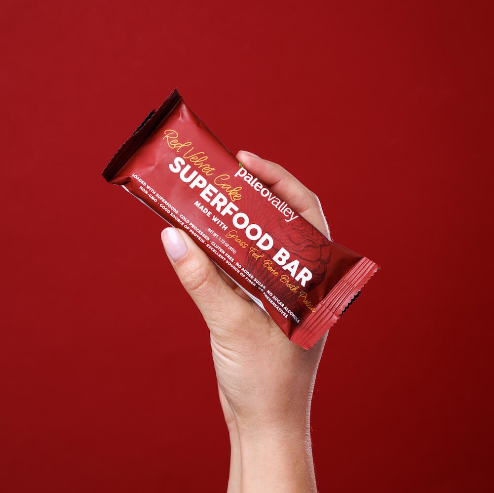 Paleovalley Superfood Bar (Box of 12 bars) - Wholistic Nutrition - Snacks - Paleovalley