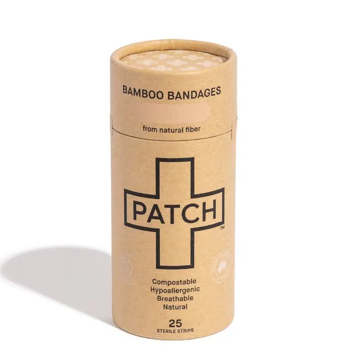 Patch Natural Adhesive Bandages - Tube of 25 - Wholistic Nutrition - Wholistic Medicine Cabinet - Patch
