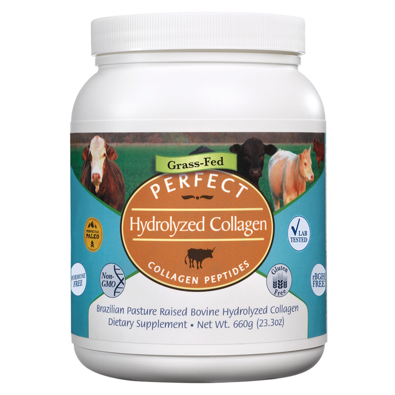 Perfect Hydrolyzed Collagen - Wholistic Nutrition - Protein Powder & Collagen - Perfect Supplements