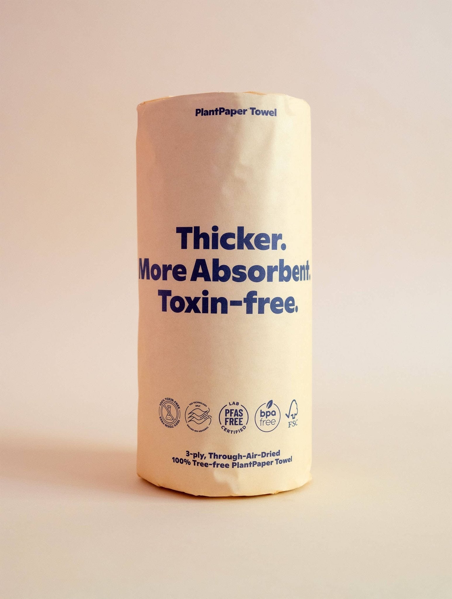 PlantPaper Paper Towel (Cream Wrappers) - Wholistic Nutrition-Wholistic Home-PlantPaper