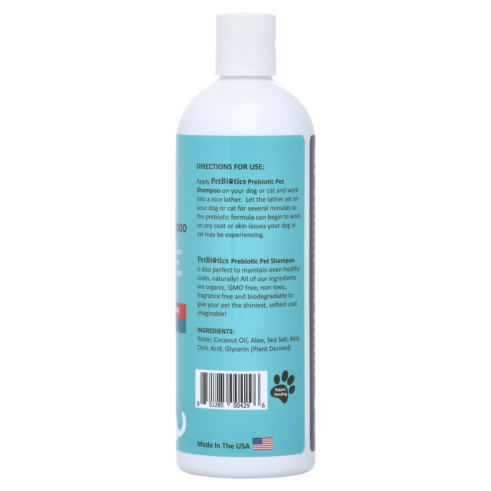 Prebiotic Dog Shampoo - 16 oz. - Wholistic Nutrition - Wholistic Pet Care - Aleavia