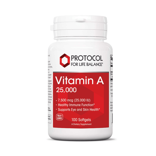 Protocol for Life Balance Vitamin A 25,000 - Wholistic Nutrition - Protocol forLife
