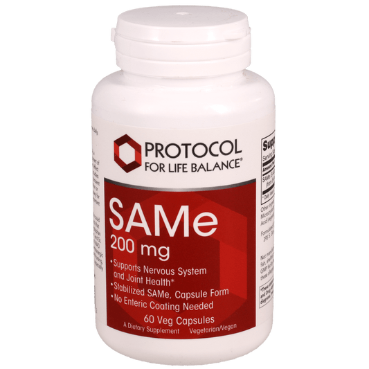 Protocol for Life SAME 200 mg 60 caps - Wholistic Nutrition - Protocol forLife