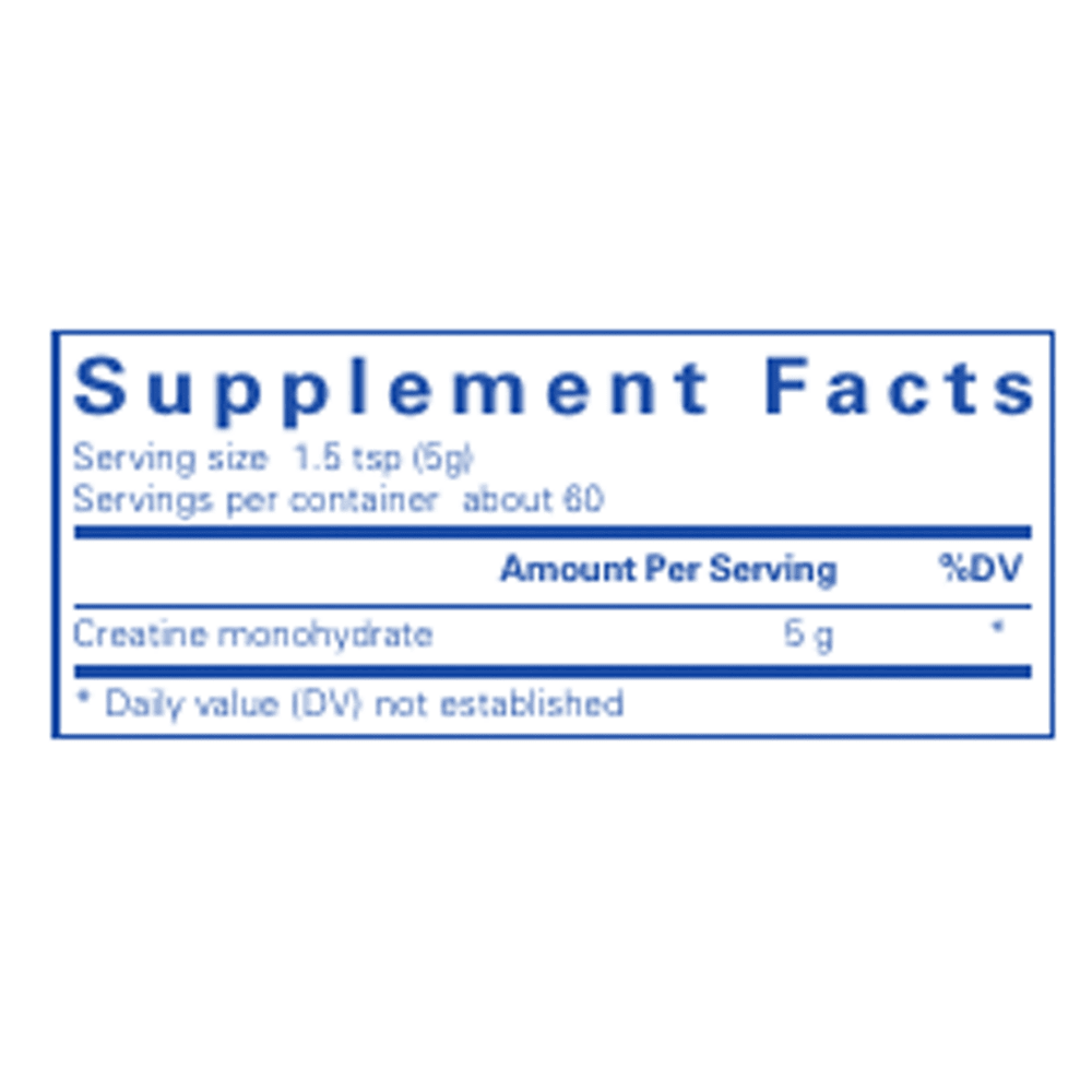 Pure Encapsulations Creatine Monohydrate Powder - Wholistic Nutrition - Wholistic Nutrition