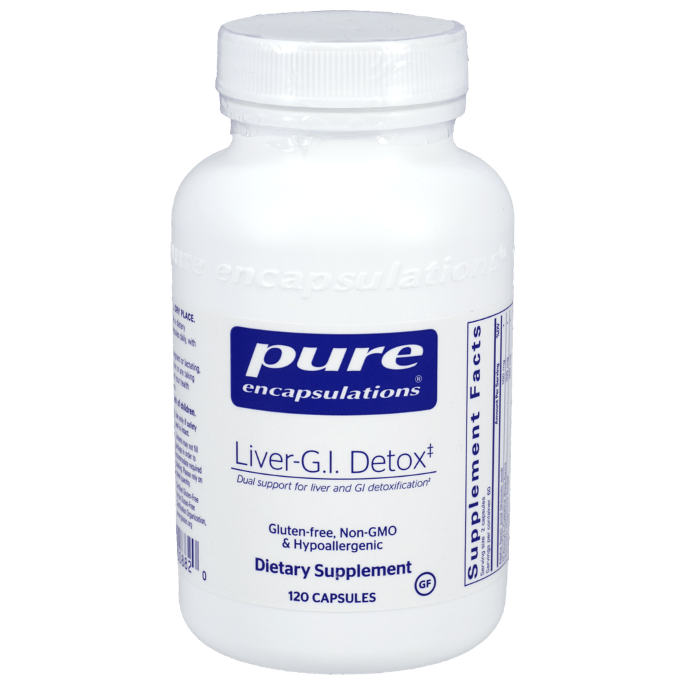 Pure Encapsulations Liver G.I. Detox (120 cap) - Wholistic Nutrition - Default - Pure Encapsulations