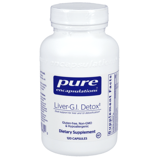 Pure Encapsulations Liver G.I. Detox (120 cap) - Wholistic Nutrition - Default - Pure Encapsulations