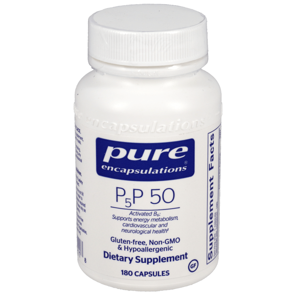 Pure Encapsulations P5P 50 - 180 caps - Wholistic Nutrition - Default - Pure Encapsulations