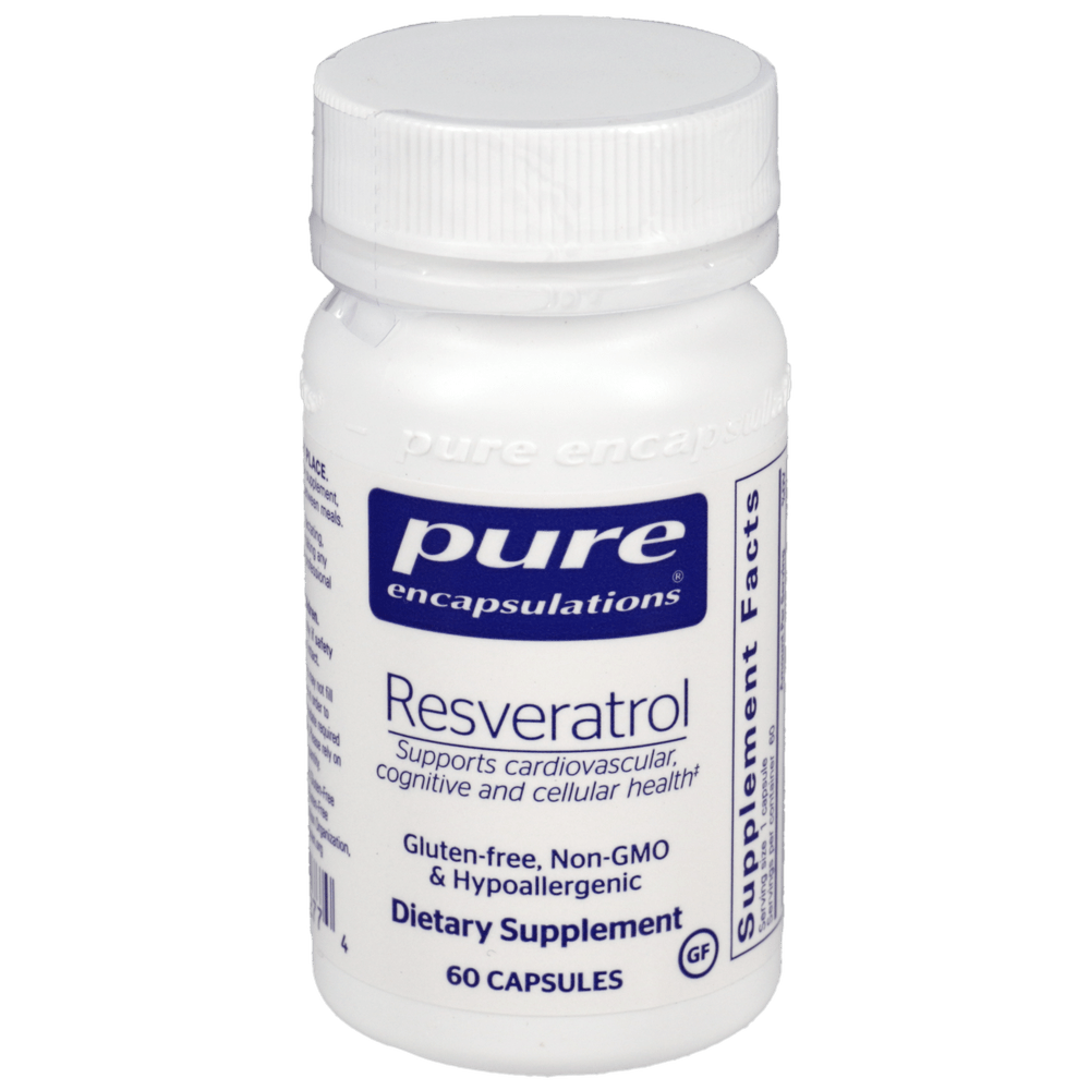 Pure Encapsulations* Resveratrol 40mg - 120 capsules - Wholistic Nutrition - Default - Pure Encapsulations