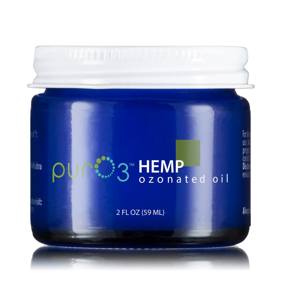 PureO3 Ozonated Hemp Oil - Wholistic Nutrition - Hair, Skin & Body Care - PurO3