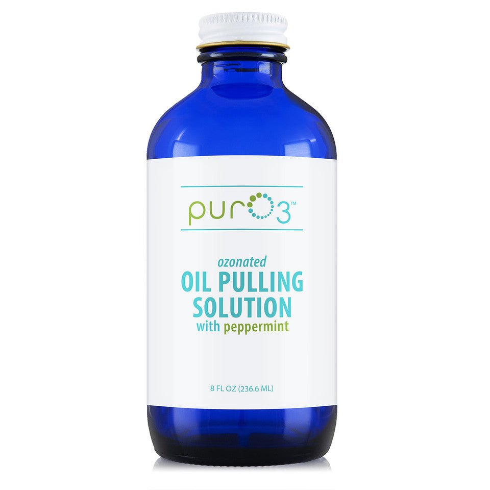 PurO3 Oil Pulling Solution with Peppermint - Wholistic Nutrition - Hair, Skin & Body Care - PurO3