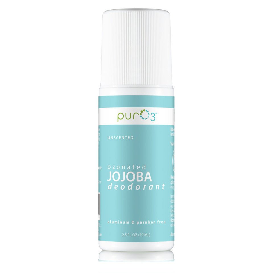PurO3 Ozonated Oil Roll on Deodorant - Unscented - Wholistic Nutrition - Hair, Skin & Body Care - PurO3