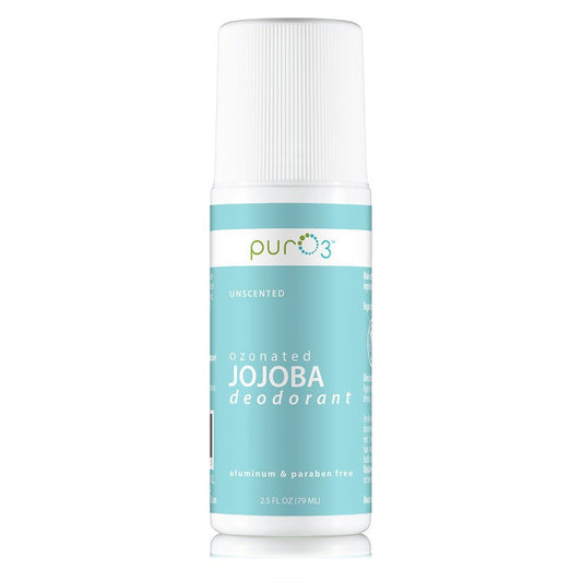 PurO3 Ozonated Oil Roll on Deodorant - Unscented - Wholistic Nutrition - Hair, Skin & Body Care - PurO3