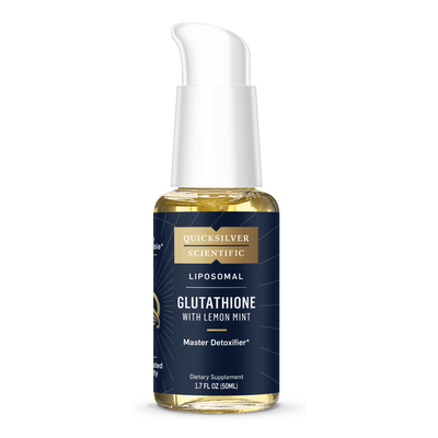 Quicksilver Scientific Liposomal Glutathione with Lemon Mint - Wholistic Nutrition - Default - Quicksilver