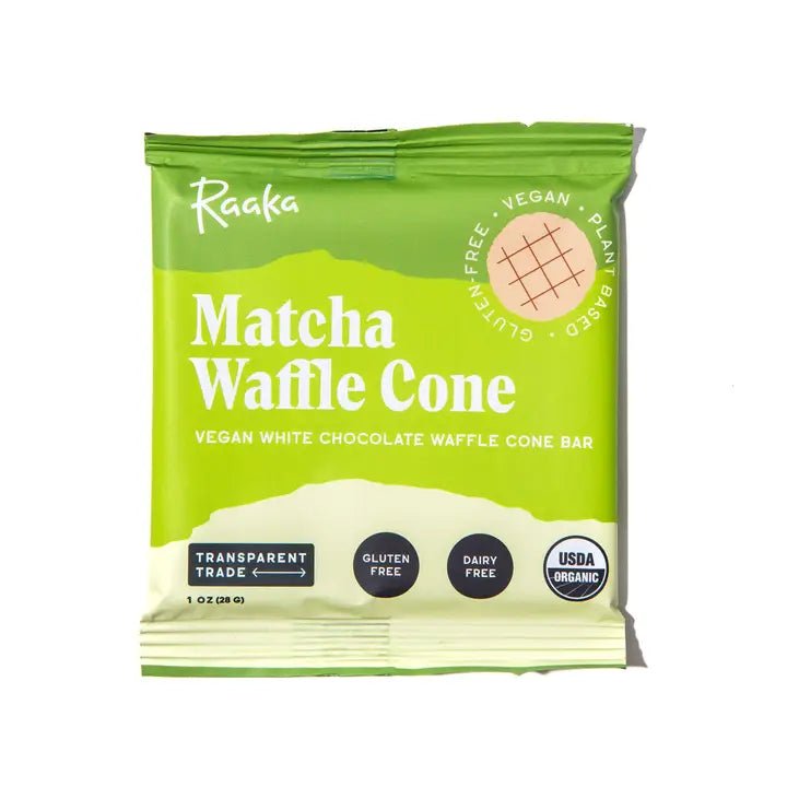 Raaka Chocolate - Waffle Cone - Wholistic Nutrition - Snacks - Raaka Chocolate