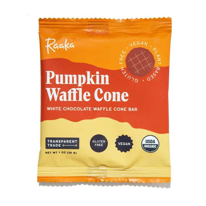 Raaka Chocolate - Waffle Cone - Wholistic Nutrition - Snacks - Raaka Chocolate