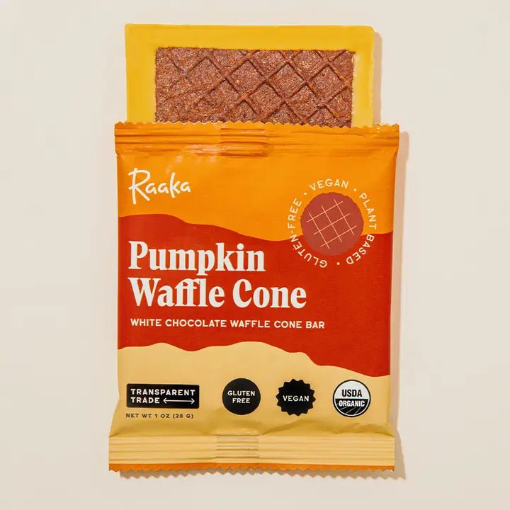 Raaka Chocolate - Waffle Cone - Wholistic Nutrition - Snacks - Raaka Chocolate