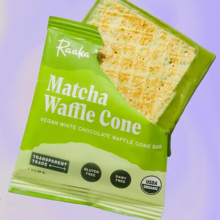 Raaka Chocolate - Waffle Cone - Wholistic Nutrition - Snacks - Raaka Chocolate