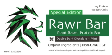 Rawr Bar - Box of 12 - Wholistic Nutrition - Default - Rawr Organics