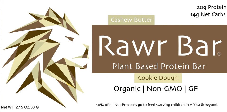Rawr Bar - Individual Bar - Wholistic Nutrition - Snacks - Rawr Organics