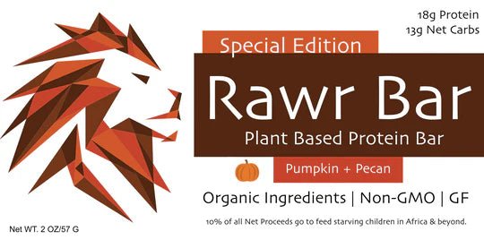 Rawr Bar - Individual Bar - Wholistic Nutrition - Snacks - Rawr Organics