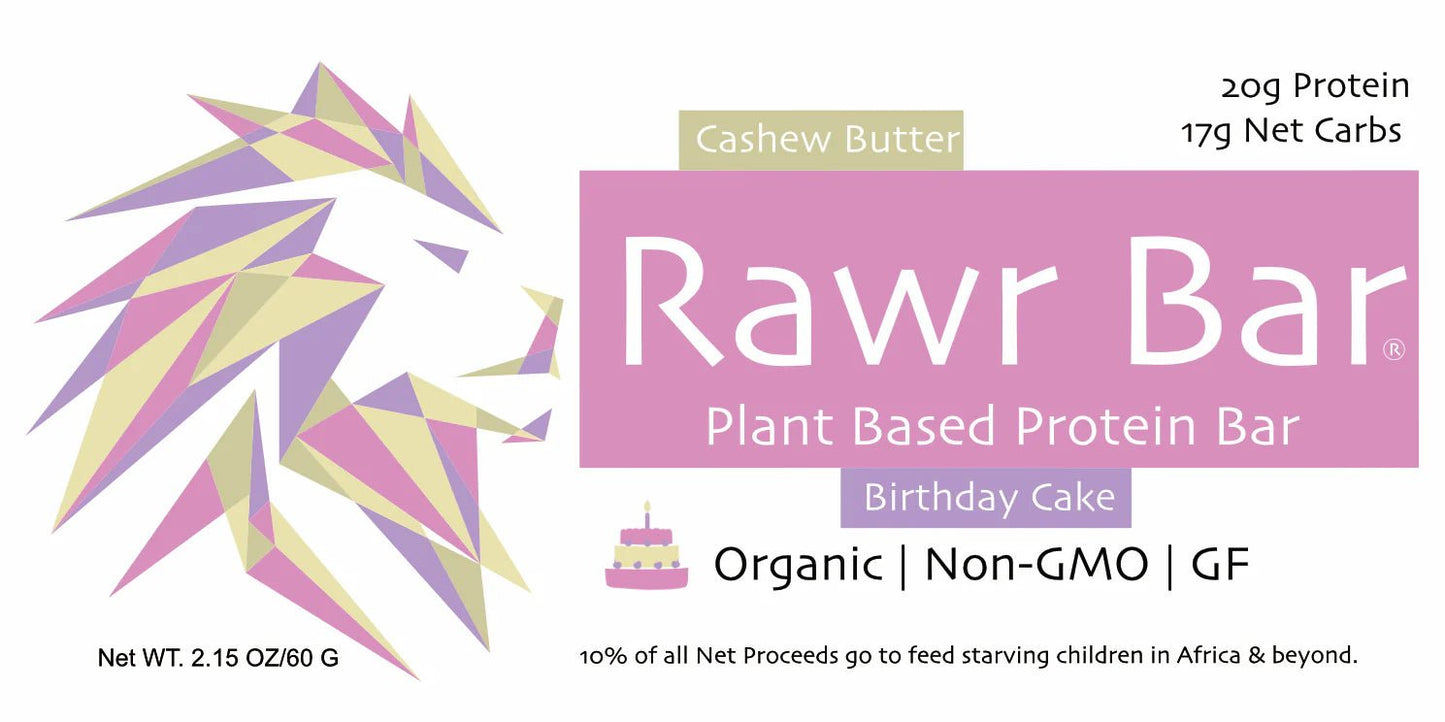 Rawr Bar - Individual Bar - Wholistic Nutrition - Snacks - Rawr Organics