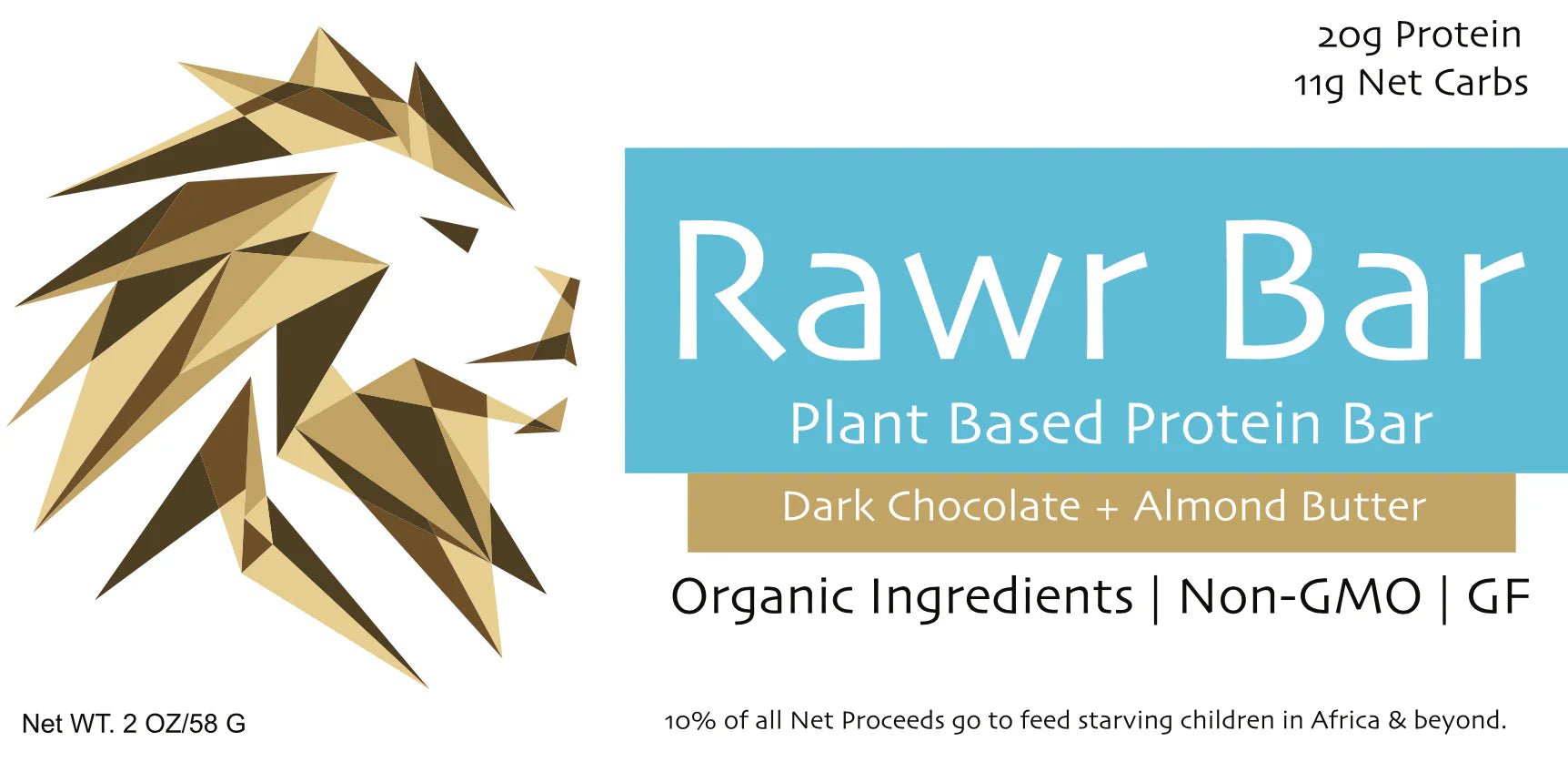 Rawr Bar - Individual Bar - Wholistic Nutrition - Snacks - Rawr Organics