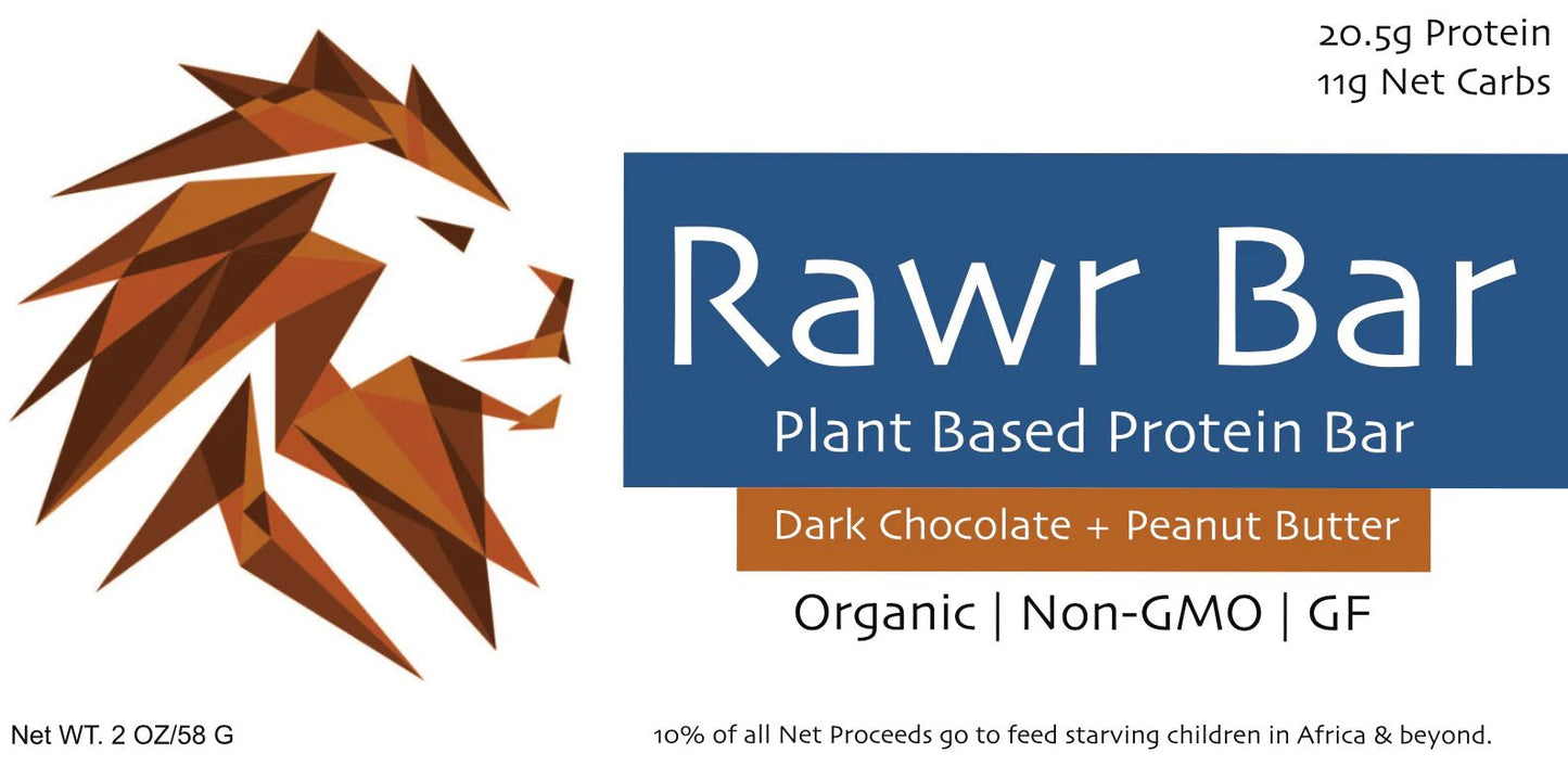 Rawr Bar - Individual Bar - Wholistic Nutrition - Snacks - Rawr Organics