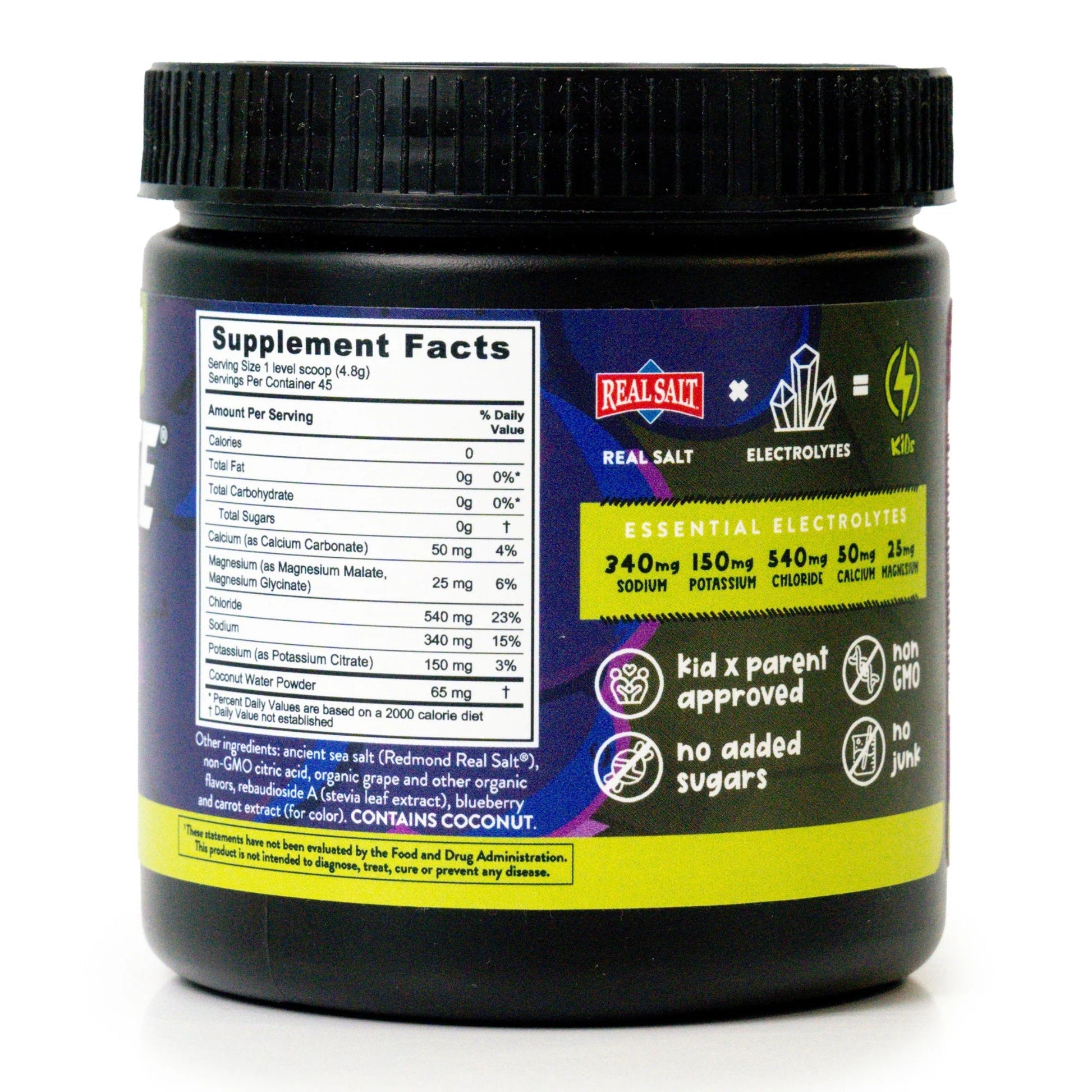 Redmond Re - Lyte Kids Hydration - Wholistic Nutrition - Minerals & Hydration - Redmond