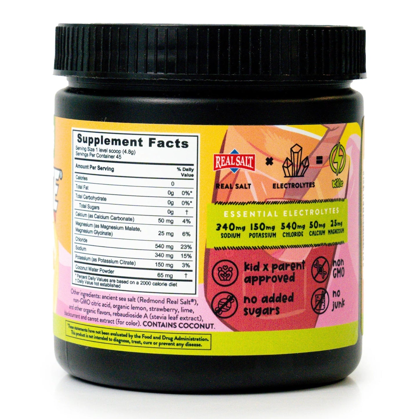 Redmond Re - Lyte Kids Hydration - Wholistic Nutrition - Minerals & Hydration - Redmond