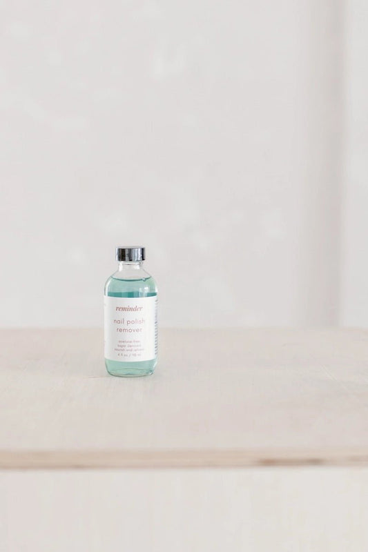 Reminder Nail Polish - Nail Polish Remover (Acetone Free) 4 oz. - Wholistic Nutrition - Hair, Skin & Body Care - Reminder Nail Polish