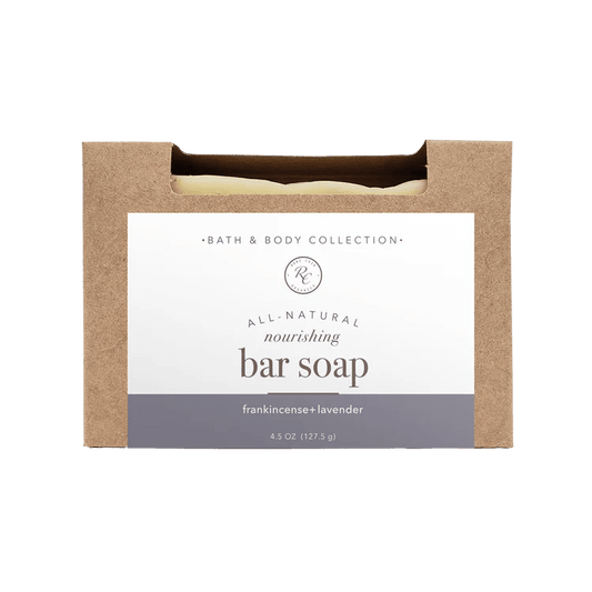 Rowe Casa Bar Soap Frankincense + Lavender - Wholistic Nutrition - Hair, Skin & Body Care - Rowe Casa