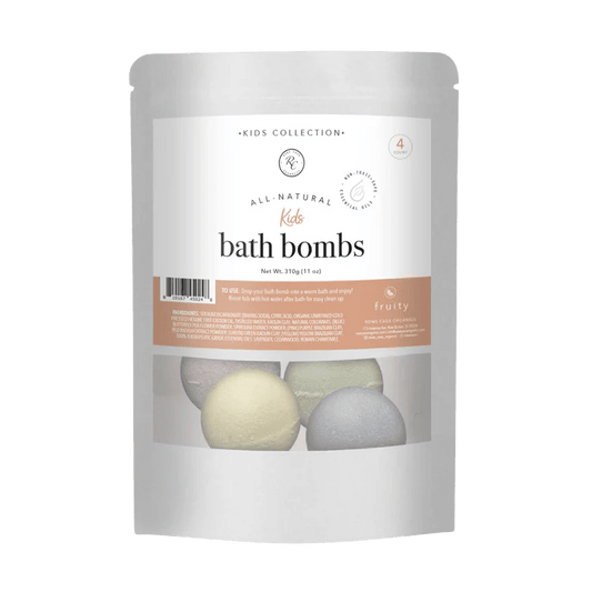 Rowe Casa Bath Bombs for Kids - 4 count - Wholistic Nutrition - Rowe Casa