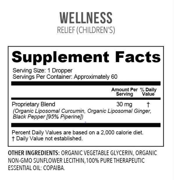 Rowe Casa Relief - Kids (no Willow Bark) - 2 oz. - Wholistic Nutrition - Wholistic Medicine Cabinet - Rowe Casa