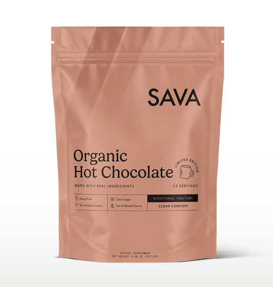 SAVA by Taylor Dukes Wellness Organic Hot Chocolate - Wholistic Nutrition-Beverage-Taylor Dukes Wellness